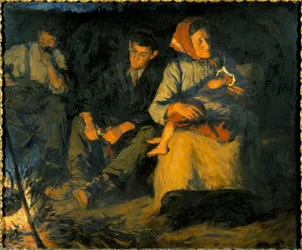 Autour du feu de camp