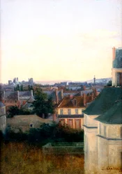 Paysage avec un pont, vers 1870