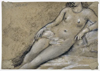 Étude de fille nue