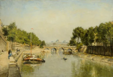 Les Rives de la Seine au Printemps