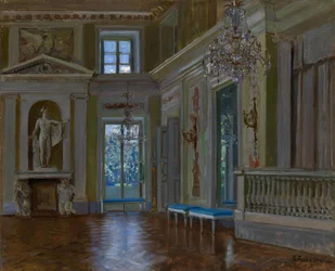 La salle de bal du palais de Lazienki