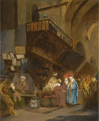Bazar à Constantinople
