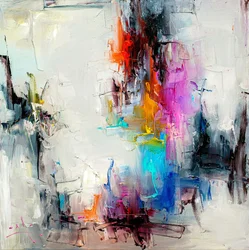 Explosion de couleurs dynamique