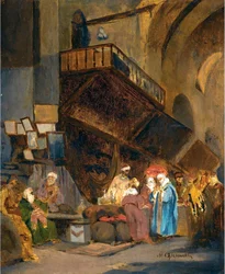 Bazar à Constantinople