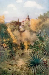 The Tropical Glen, Monserrate (lithographie couleur)