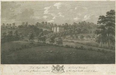 Beaudesert Hall et Parc: gravure sur acier, nd [1762-1802]