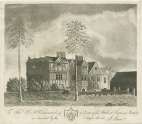 Bushbury - Moseley Old Hall (gravure à l
