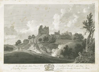Château de Dudley : gravure