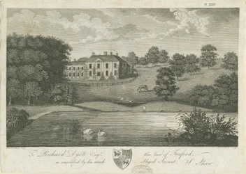 Freeford Hall : gravure, nd [1797]