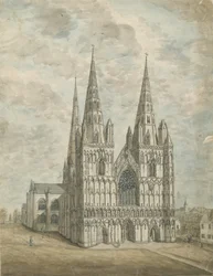 Cathédrale de Lichfield - Façade Ouest
