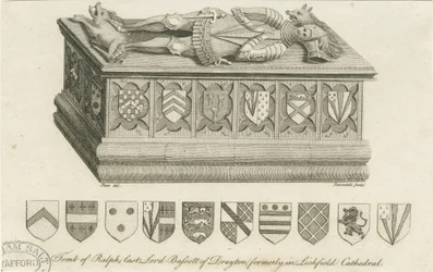 Cathédrale de Lichfield - Tombe de Lord Bassett