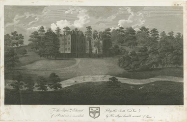 Prestwood Hall: gravure, nd [1762-1802]
