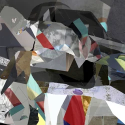 Collage géométrique dynamique