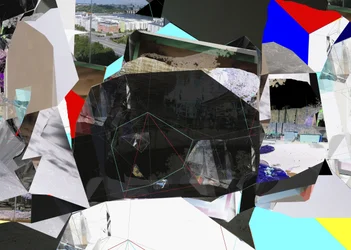 Collage urbain géométrique
