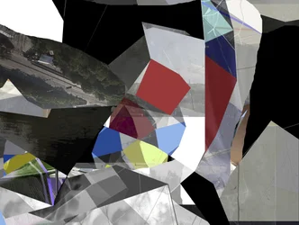 Collage abstrait moderne