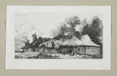 Paysage avec Ferme Polonaise
