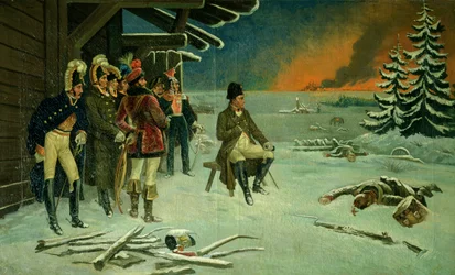 Napoléon à Maly Yaroslavets