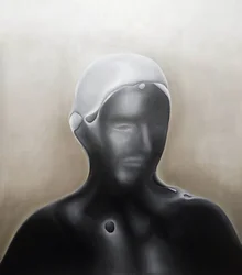 Figure abstraite sombre