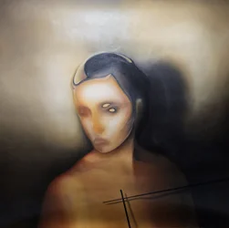 Portrait de femme mystérieuse