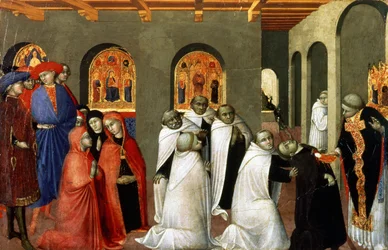 Le Miracle du Saint Sacrement, de la prédelle de l