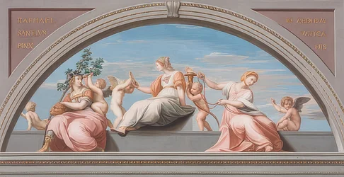 Les Trois Vertus Cardinales : Force, Sagesse, Tempérance