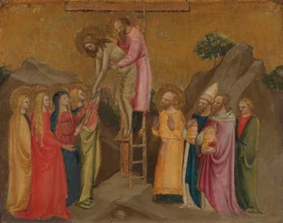Descente de croix, 14e siècle