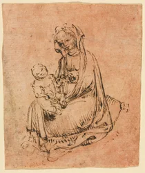 Madone et Enfant, vers 1440-1450