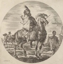Un cavalier noir