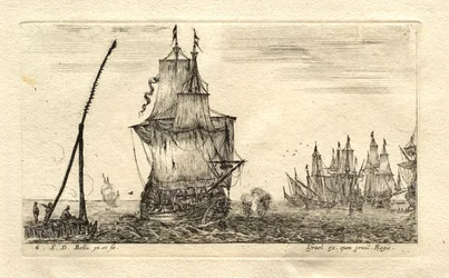 Un bateau toutes voiles dehors