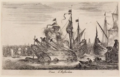 Vues de ports maritimes (Vues de ports de mer) : Vue d