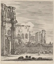 Arc de Constantin, 1656
