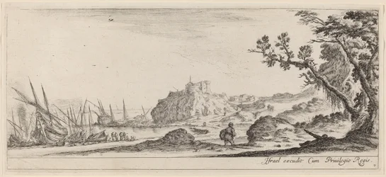 Bateaux sur le rivage