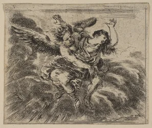 Borée et Orithye, du Jeu de la Mythologie Jeu de la Mythologie, 1644