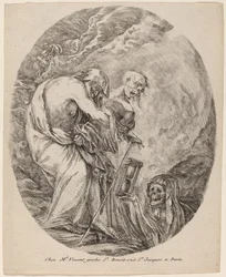 La mort avec un vieil homme