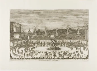 Ballet équestre dans l