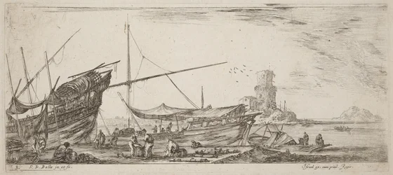 Vue du port