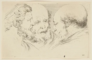 Études de têtes (Recueil des diverses pièces servant à l