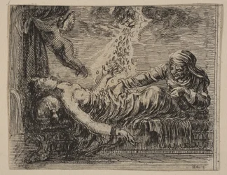 Jupiter et Danaé, du Jeu de la Mythologie
