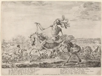 La Mort sur un champ de bataille, 1648