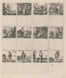 Cartes à jouer mythologiques