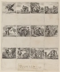 Cartes à jouer mythologiques