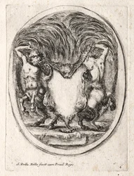 Nouveau modèle pour une cartouche, 1647