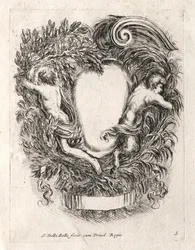 Nouveau modèle pour une cartouche, 1647