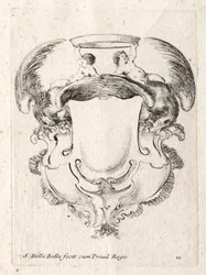 Nouveau modèle pour un cartouche, 1647