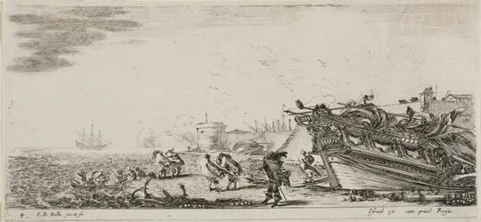 Plaque quatre de divers remblais