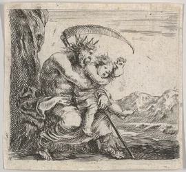 Saturne, du Jeu de la Mythologie, 1644
