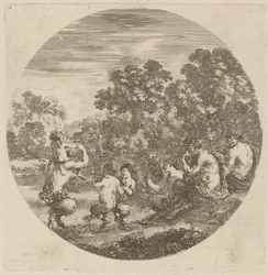 Satyres et faune