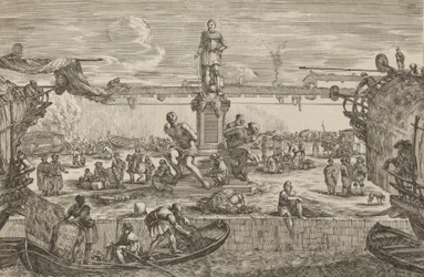 Statue de Ferdinand I, probablement vers 1654-1655