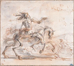 La Mort sur le champ de bataille, entre 1640 et 1650