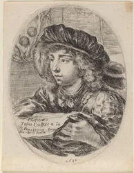 Page de titre pour "Plusieurs Testes Coiffées à la Persienne"